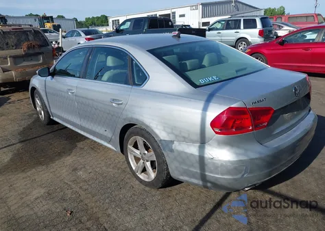 2012 Volkswagen Passat 2.5L Se from USA, damaged, VIN 1VWBH7A31CC060209